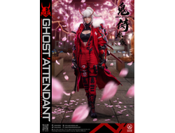 ПРЕДЗАКАЗ - Девушка-киборг (в красном) - Коллекционная фигурка 1/6 Ghost Attendant Red Remains (GS-002) - POPCOSTUME  ?ЦЕНА: 33900 РУБ.?