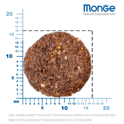 Monge Dog Speciality Line Monoprotein (Монж) для взрослых собак всех пород, из ягненка с рисом и картофелем 2,5 кг