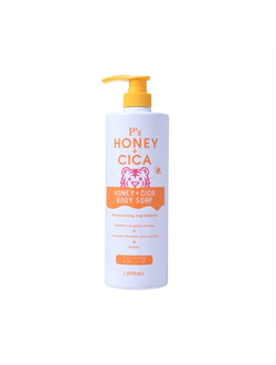 Ps Honey + Cica Body Soap - Увлажняющий гель для тела  с экстрактом центеллы и медом 1000мл