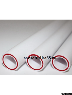 Труба пп полипропиленовая DN 25 PN 20 25 стекловолокно Valfex, Pro Aqua для отопления