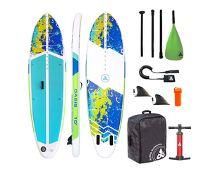 Decathlon надувная доска sup Compact 100 l