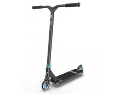 Трюковой самокат VOKUL SAGA черный/нео спереди