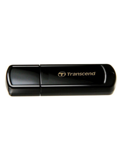 Флеш-память Transcend JetFlash 350, 8Gb, USB 2.0, черный, TS8GJF350