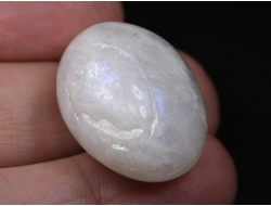 Лунный камень, Адуляр, галтовка, Индия (24*20*17 мм, 12,4 г) №26656