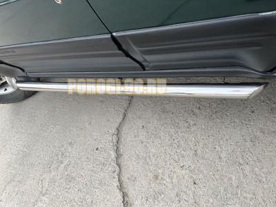 Защита порога труба d76 для Hyundai Galloper (1995-2003)