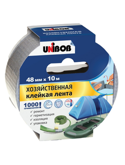 Клейкая лента Хозяйственная UNIBOB 48мм х 10м