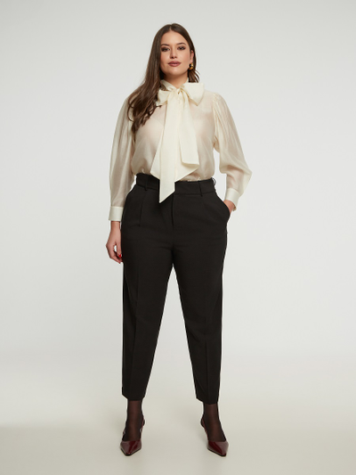 Брюки зауженные классические