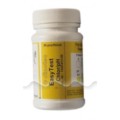 Тестер Dinotec Easytest Chlor/pH (50 шт)