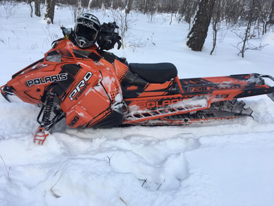 Наклейки на снегоход Polaris Axys Pro RMK