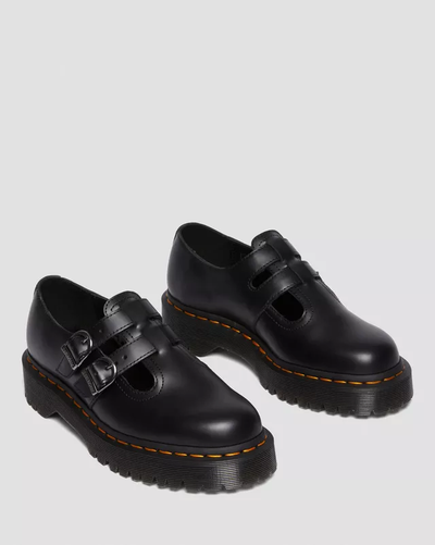 Dr Martens 8065 II Bex Smooth Leather Platform Mary Jane