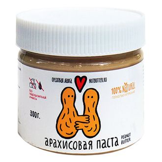 (Nutbutter) Паста арахисовая кранчи - (300 гр)