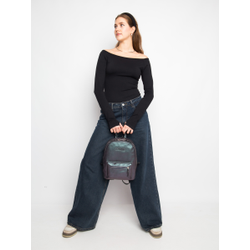 Женский кожаный рюкзак Anzolla Premium northern lights 
(арт. 3040-57)