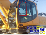 71Q6-03230 Стекло двери движимое переднее Hyundai R140LC-9 160LC-9 170W-9 180LC-9 210LC-9 250LC-9 32