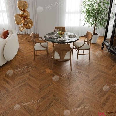 SРС ламинат Alpine Floor Сhеvrоn Орех Нойер ЕСО 18-22 МС 43 класс толщина 5.0 мм с фаской замковый 1.6764 м2