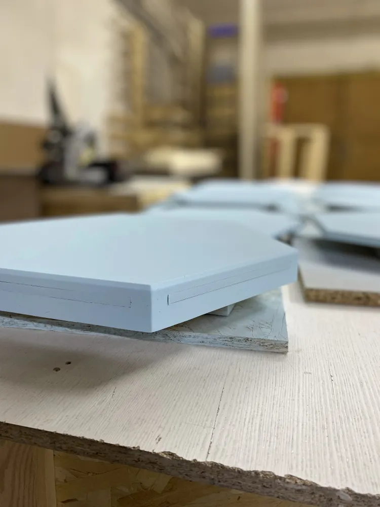 Все получилось как нужно. С изготовленными панелями для клиента передали инструкции со схемой монтажа панелей, объяснили как правильнее и проще монтировать, рассказали про крепеж.