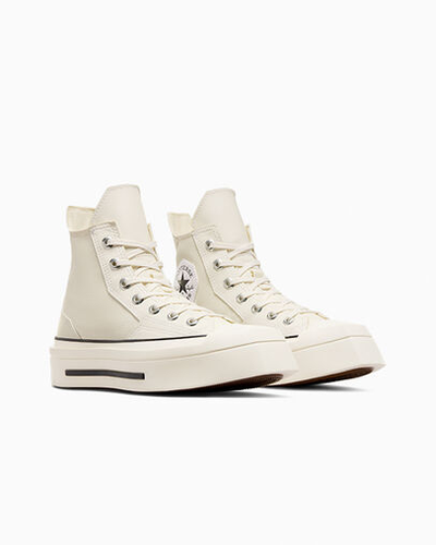 Конверсы высокие на платформе Chuck Taylor 70 De Luxe Squared