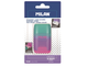 Ластик-точилка Milan COMPACT SUNSET ластик из синт каучука фиол-розовый
