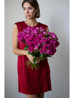 Букет 55 на день влюбленных