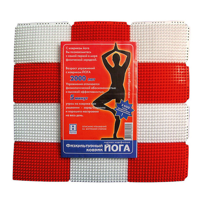 ФИЗКУЛЬТУРНЫЙ КОВРИК "ЙОГА"