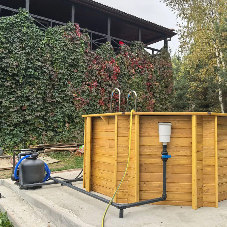 Деревянный бассейн "Ангара" от Кристалл