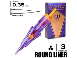 3 RLLT/0.35 - Round Liner Long Taper - AVA Arrow