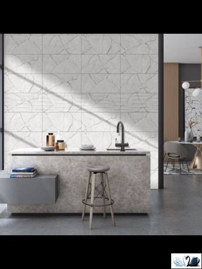 Плитка Eurotile Kanpur Decor Luster 30x60 см, с люстром, настенная матовая под мрамор
