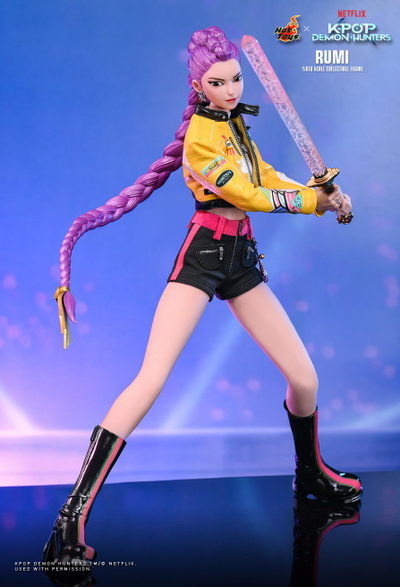 ПРЕДЗАКАЗ - Руми ("Кейпоп-охотницы на демонов") - Коллекционная ФИГУРКА 1/6 Rumi  KPop Demon Hunters (TMS176) - Hot Toys ?ЦЕНА: 33500 РУБ.?