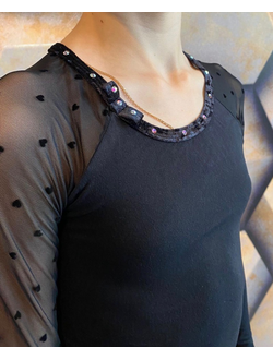 Термо-лонгслив  "Mia Flock"    (арт 324W)