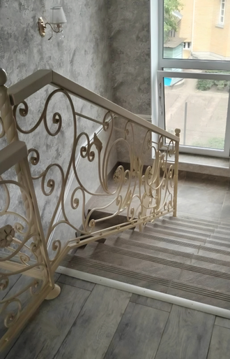 Лестничное ограждение -  Арт 036