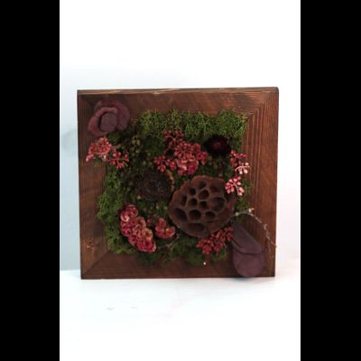 Новогодняя эко-картина № 1178