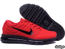 NIKE AIR MAX 2017 МУЖСКИЕ КРАСНЫЕ (40-45)