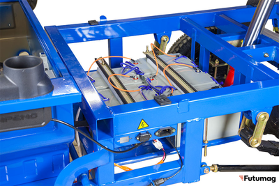 Грузовой электротрицикл Rutrike D5 1700 темно-синий