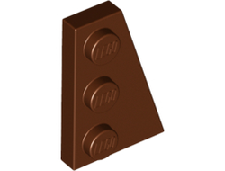 Wedge, Plate 3 x 2 Right, Reddish Brown (43722 / 4180507 / 4585489 / 6021336)