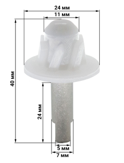 Вал овощерезки для мясорубки Normann AMG-552, 553