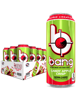 Энергетический напиток BANG Candy Apple Crisp 473мл (12)