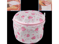 Компактная сетка для стирки и отжима без боязни потерять мелкие детали. Купить сетку для белья.