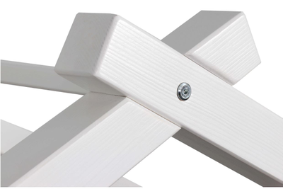 Алиса кровать с надстройкой1600х800(белый)