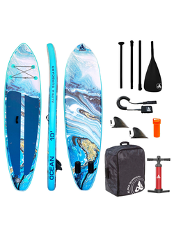 Надувная SUP-доска Сапборд Alpha Supboard OCEAN-10 COMPACT
