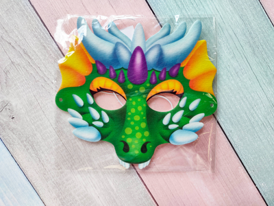 Кукольный театр. Маска "Зеленый дракон"
