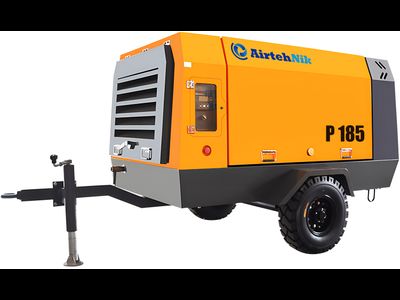 Дизельный винтовой одноступенчатый компрессор P185 (7 бар)