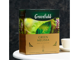 Чай Гринфилд Flying Dragon зеленый мелисса 100*2гр.