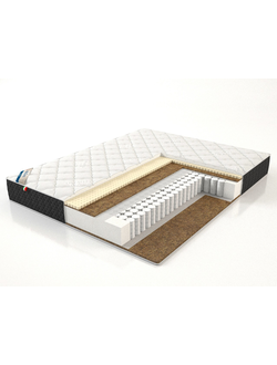 Ортопедический Матрас MyCloud, Latex Perfo (Латекс Перфо), кокос, латекс, пружинный, средней жесткости, жесткий