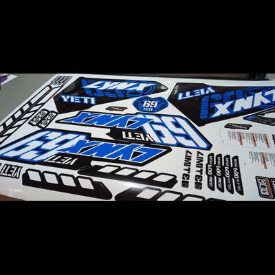 Наклейки на снегоход lynx Army Yeti 600 e-tec #1848