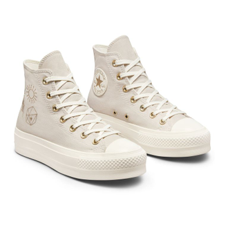 Кеды Converse Lift Golden Elements высокие белые