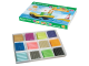 Пластилин плавающий перламутровый BRAUBERG, 12 цветов, 144 г, картонная упаковка, Россия, 103644