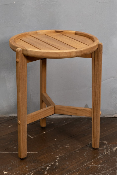 Боковой стол из тика Aspen