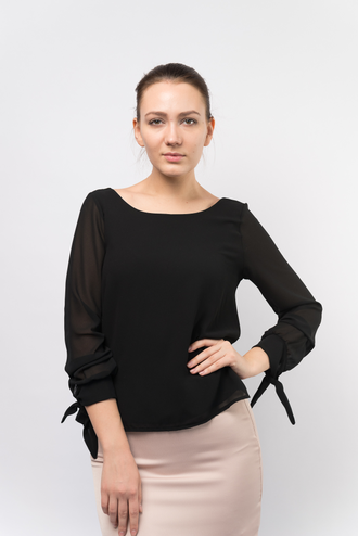 Блузка с длинным рукавом