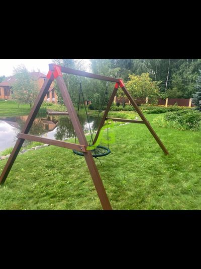 Качельный модуль "Гнездо-паутинка"