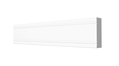 Молдинг Decor Dizain 156A, дюрополимерный, влагостойкий, под покраску, длина 2 м