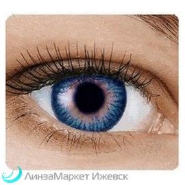 Цветные контактные линзы Fusion BLUE-VIOLET в ЛинзаМаркет Ижевск